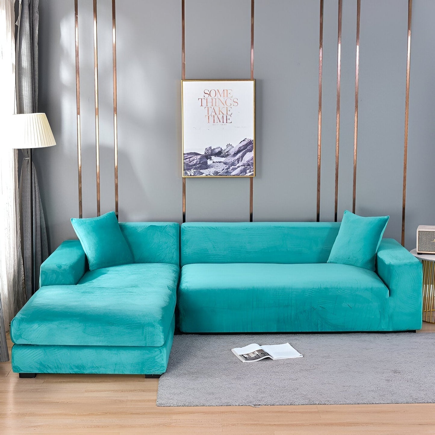 Luxe Sofa Cover | Elegant Design with Cozy Comfort