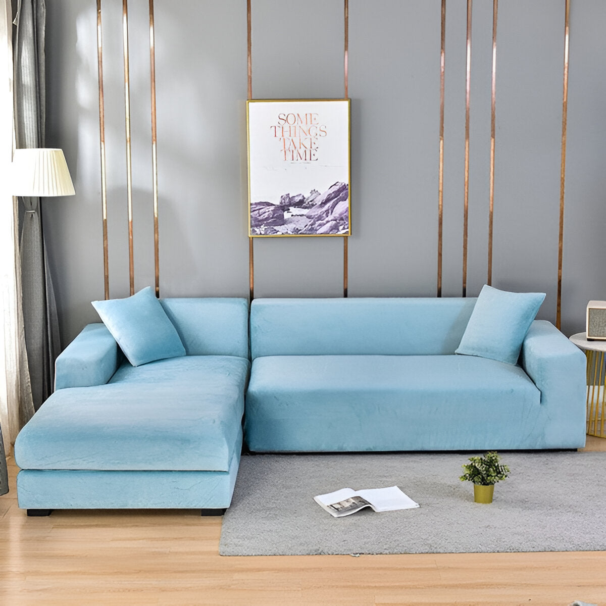 Luxe Sofa Cover | Elegant Design with Cozy Comfort