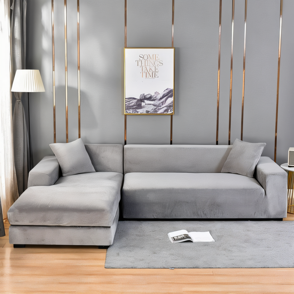 Luxe Sofa Cover | Elegant Design with Cozy Comfort