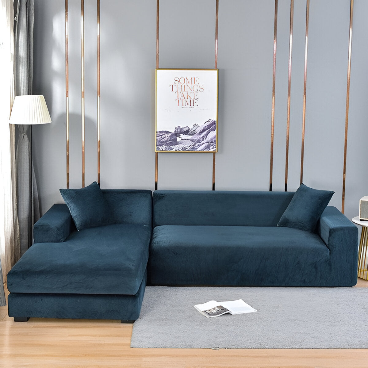 Luxe Sofa Cover | Elegant Design with Cozy Comfort