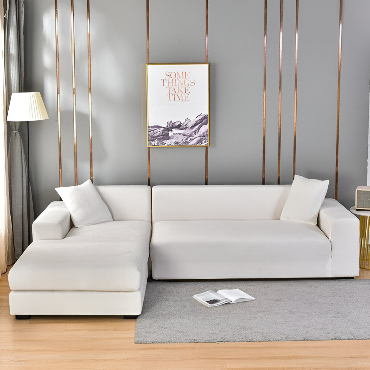 Luxe Sofa Cover | Elegant Design with Cozy Comfort