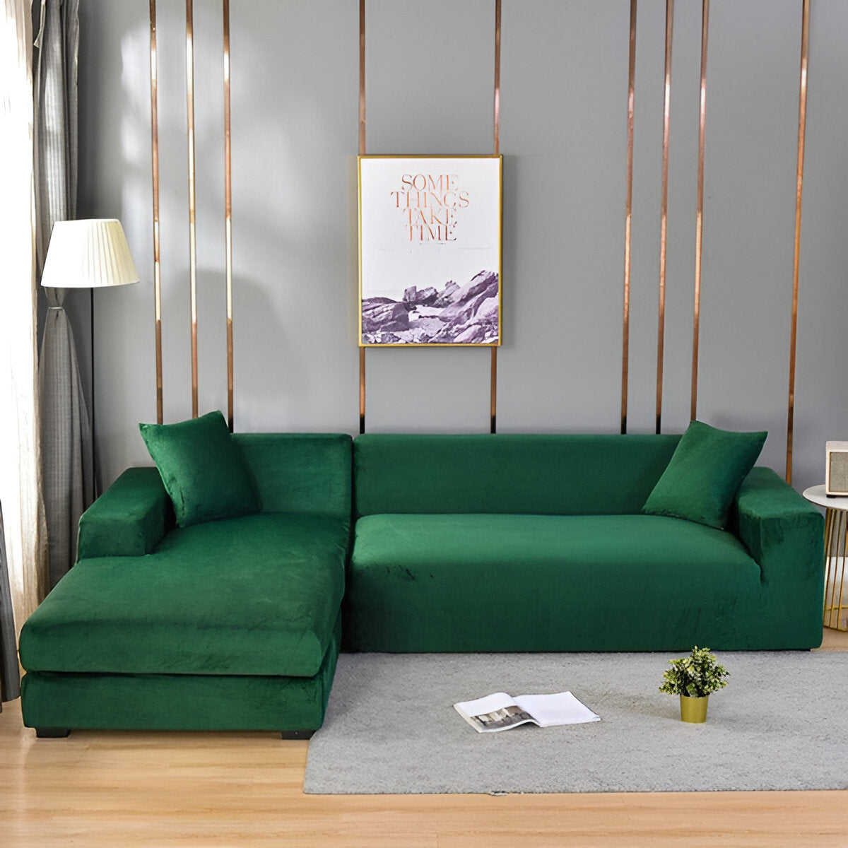 Luxe Sofa Cover | Elegant Design with Cozy Comfort