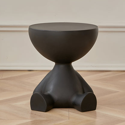 CircaNest Coffee Table | Modern Round Plastic Table with Sleek Minimalist Design