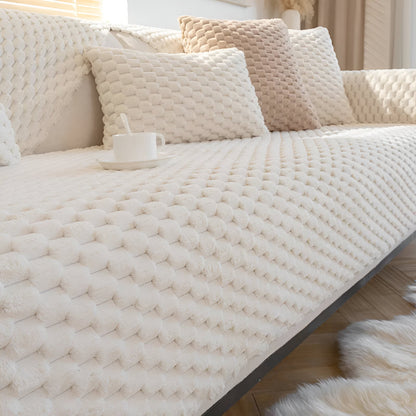 EternaHive Couch Cover | Stain-Resistant Non-Slip Sofa Accent