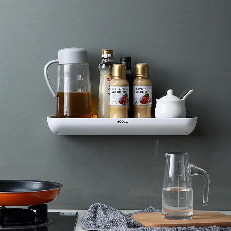 HavenEdge Rack Sleek | Wall-Mount Organizer with Towel Bar