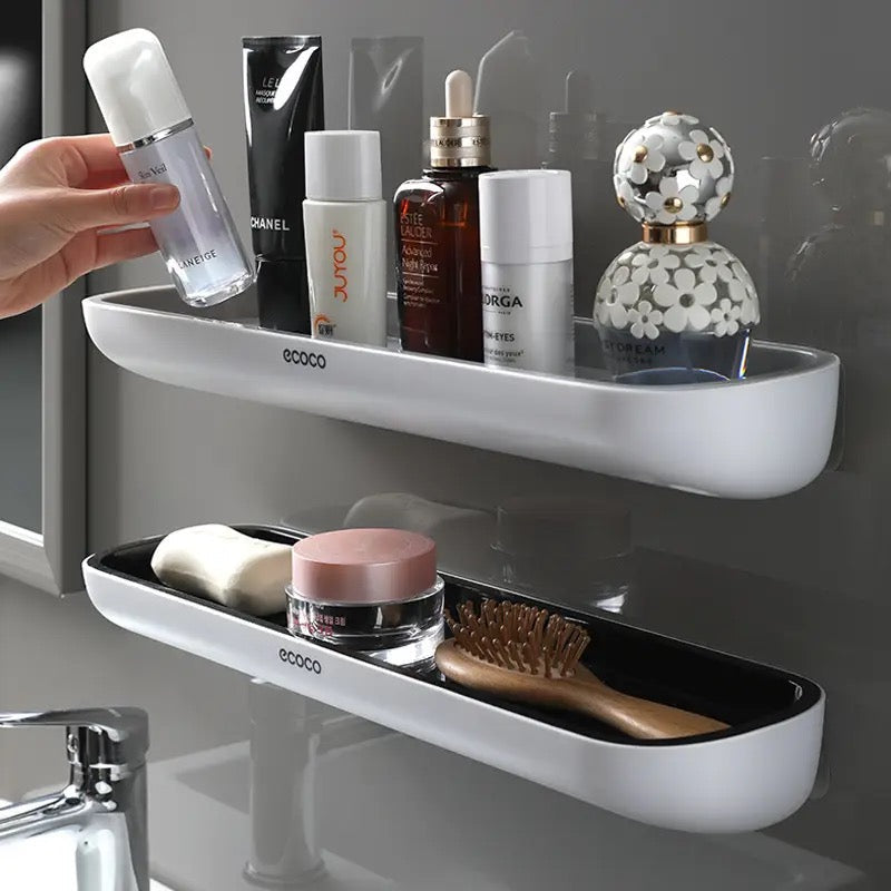 HavenEdge Rack Sleek | Wall-Mount Organizer with Towel Bar