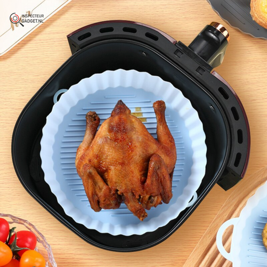 CrispMate Liner | Reusable Silicone Airfryer Basket Insert