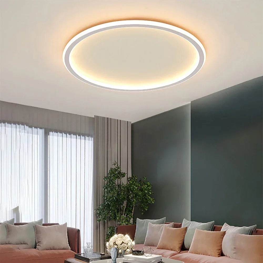 Ovalo Warm | Soft White Scandinavian Ceiling Glow