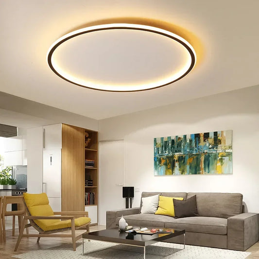 Ovalo Warm | Soft White Scandinavian Ceiling Glow