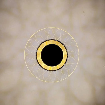 LumiDisc Crystal Lamp | Cordless Rechargeable LED Light for Elegant Tabletop Sparkle