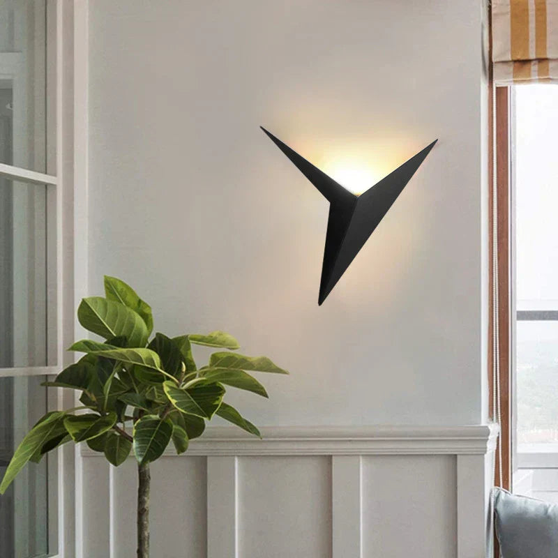 Minimalist Triangle Accent | NovaTri LED Wall Light