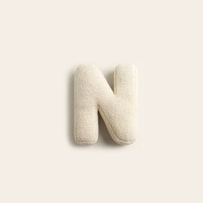 Personalized Sofa Pillow | Letter Design Custom Throw Cushion