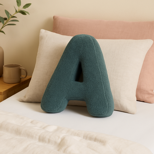Personalized Sofa Pillow | Letter Design Custom Throw Cushion