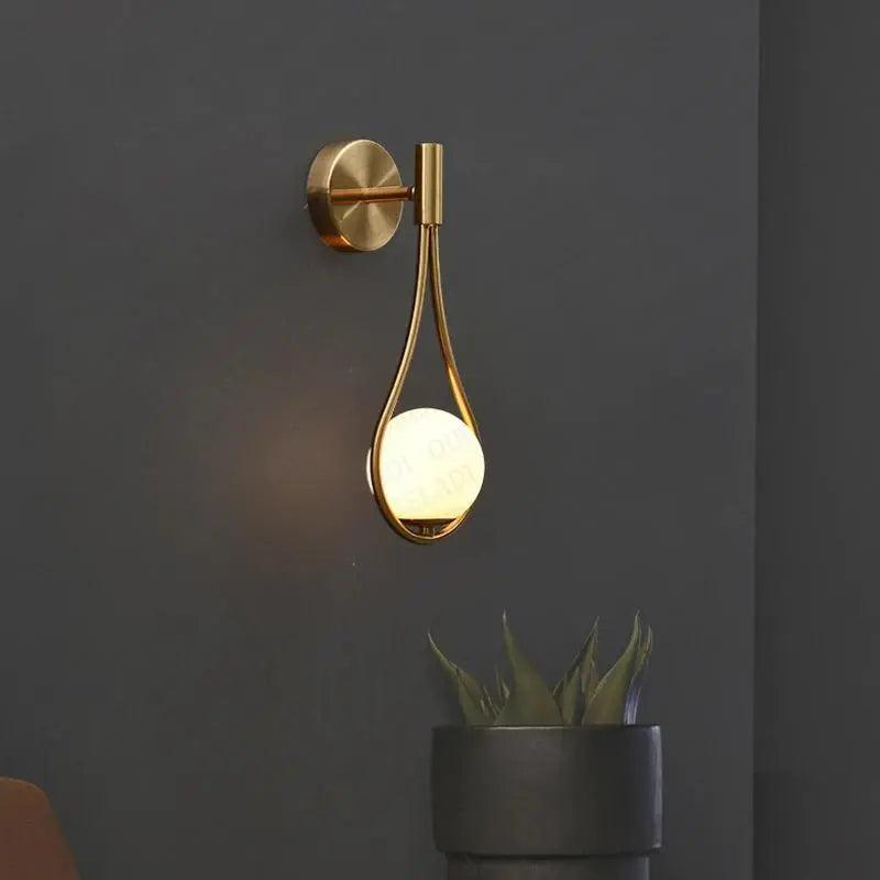 OsloLume Wall Light | LED Scandinavian Wood & Metal Blend
