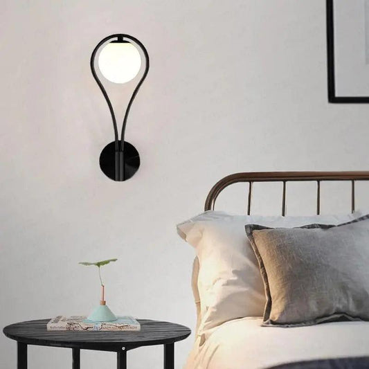 OsloLume Wall Light | LED Scandinavian Wood & Metal Blend