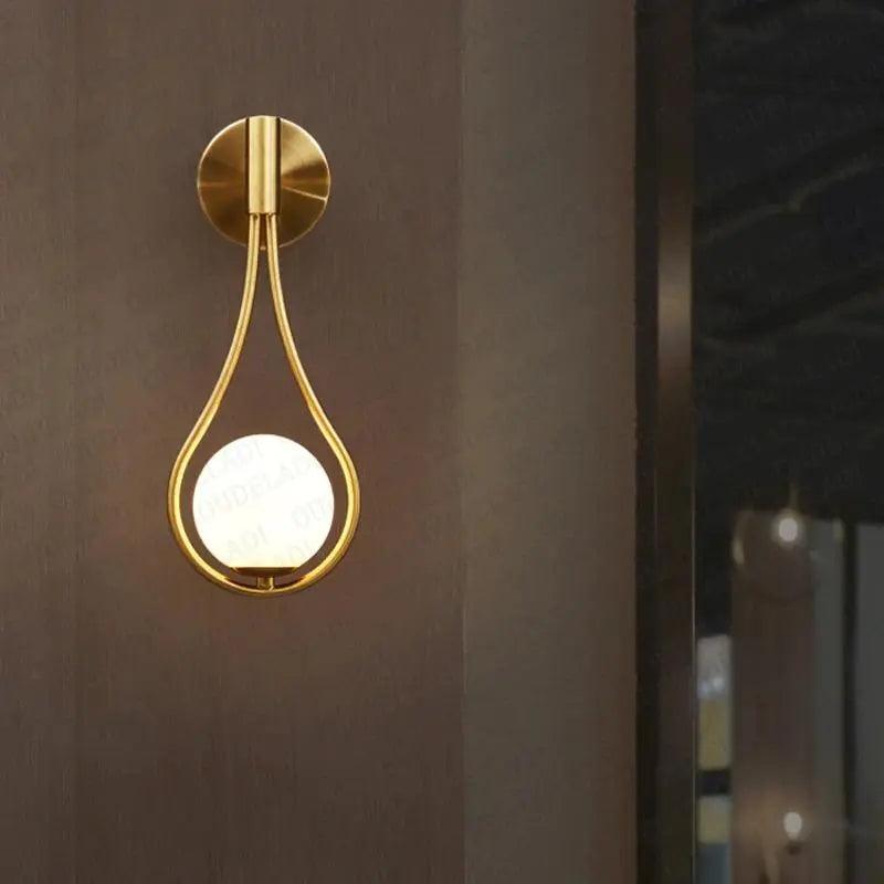 OsloLume Wall Light | LED Scandinavian Wood & Metal Blend