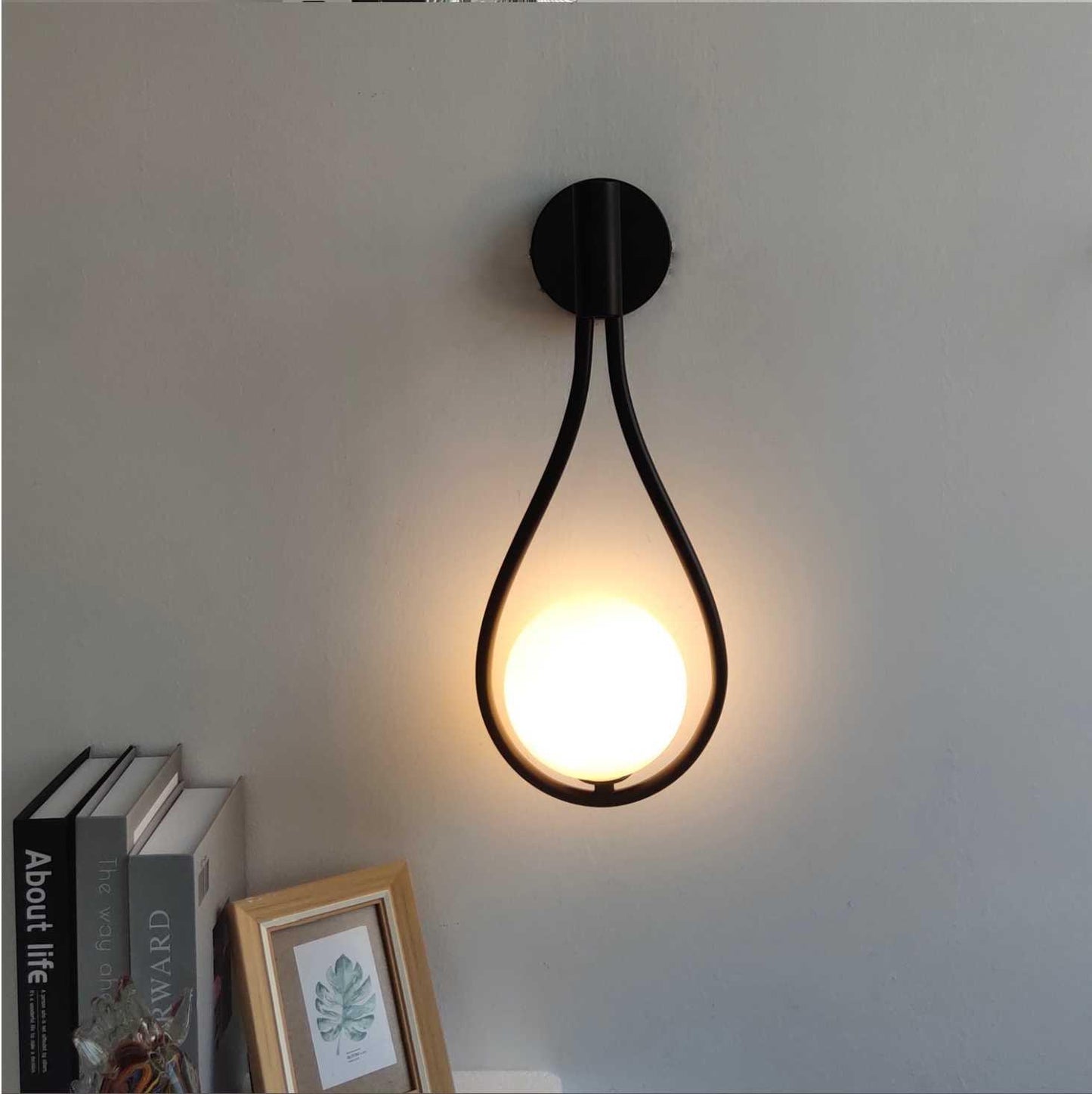 OsloLume Wall Light | LED Scandinavian Wood & Metal Blend