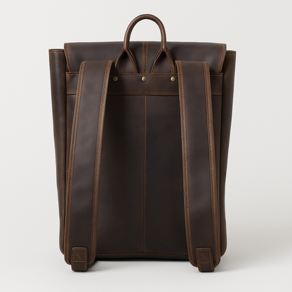 Lugano | Vegan Leather Laptop Backpack for Business and Travel