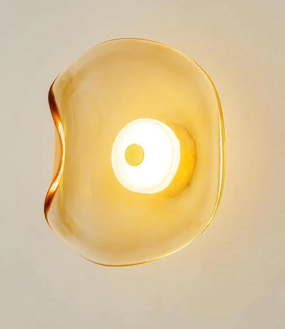 LED Accent | AuroraGlow Modern Glass Wall Light