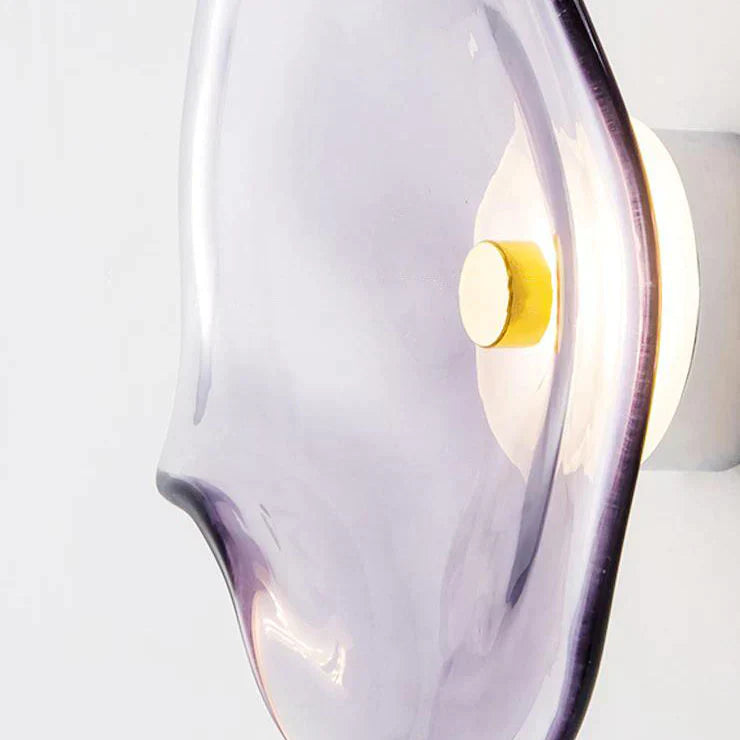 LED Accent | AuroraGlow Modern Glass Wall Light
