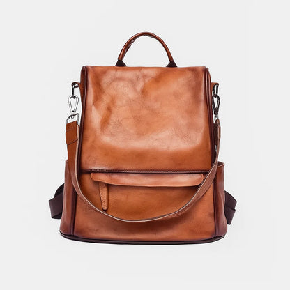 Maelis | Rustic Charm Vegan Leather Daypack