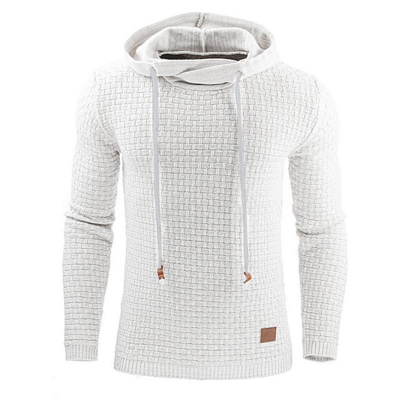 Simon | Men’s Textured Hoodie for Everyday Comfort