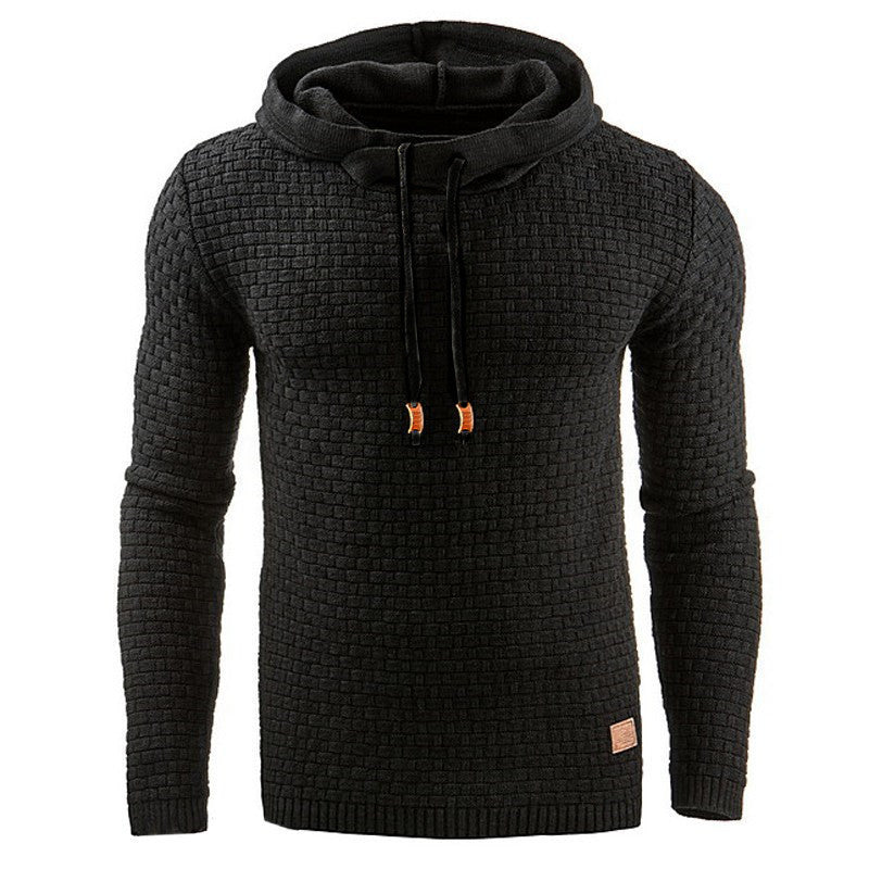 Simon | Men’s Textured Hoodie for Everyday Comfort