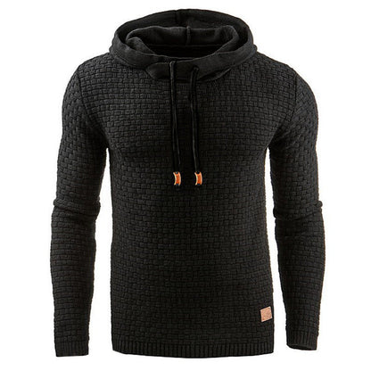 Simon | Men’s Textured Hoodie for Everyday Comfort
