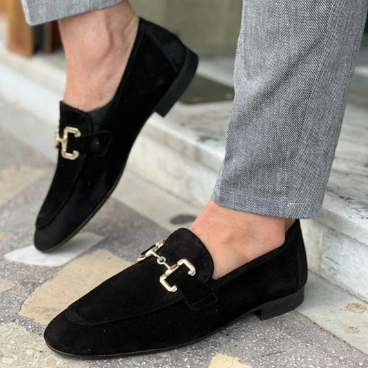 Sebastian | Men’s Elegant Suede Dress Loafers