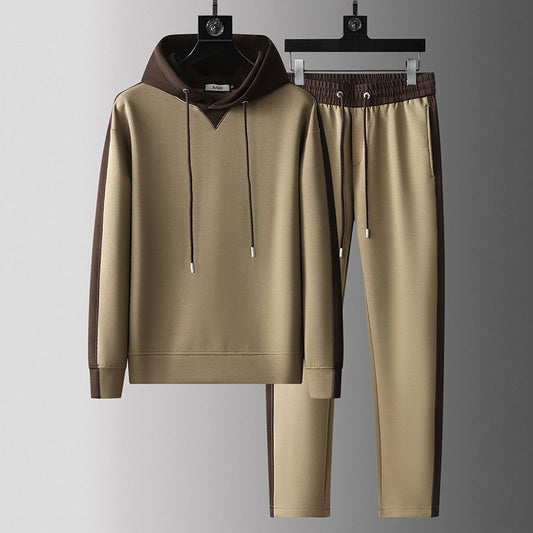 Freddie | Men’s Warm Relaxed Fit Hoodie & Jogger Two-Piece Set
