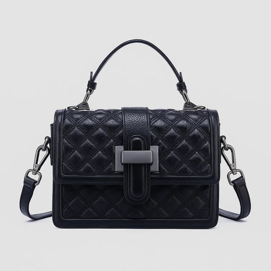 Maren | Diamond-Stitch Satchel