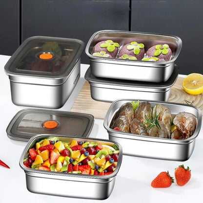 Bento Lunch Container | Leak-Proof Steel Design with Phone Slot