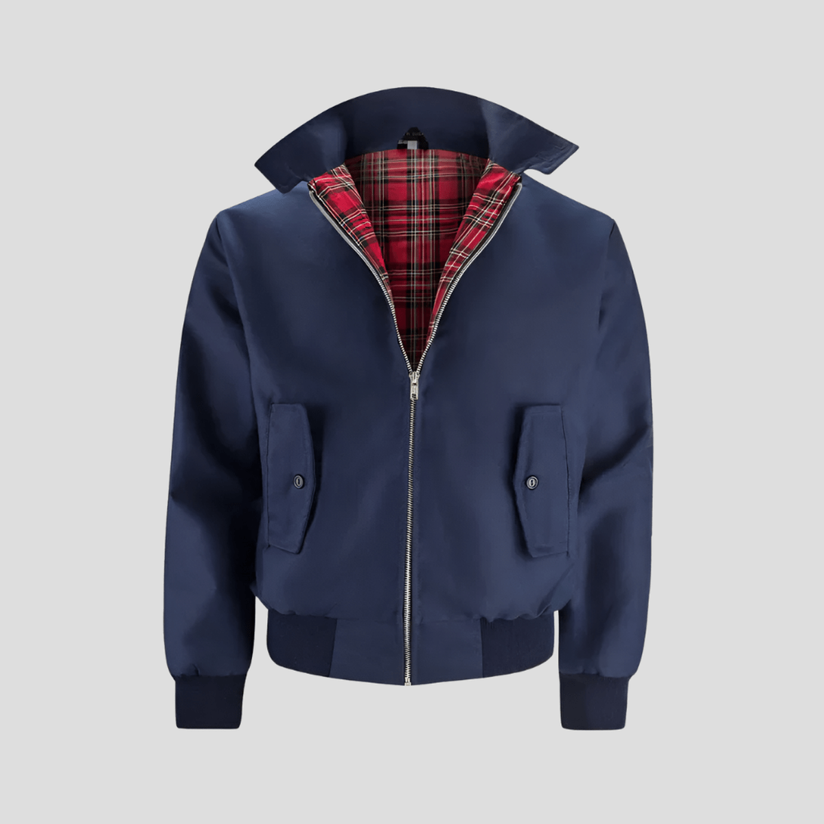 Harry | Men’s Classic Checked Lining Bomber Jacket