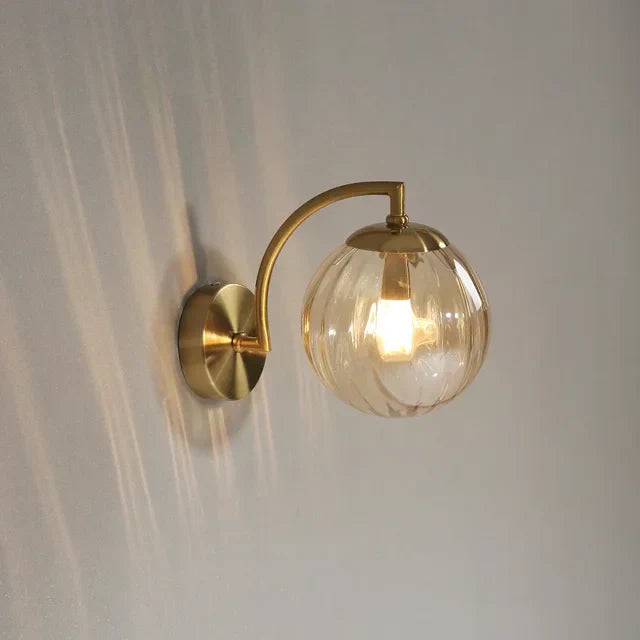 Modern Luxe Design | AuroraCrystal Glass Wall Light