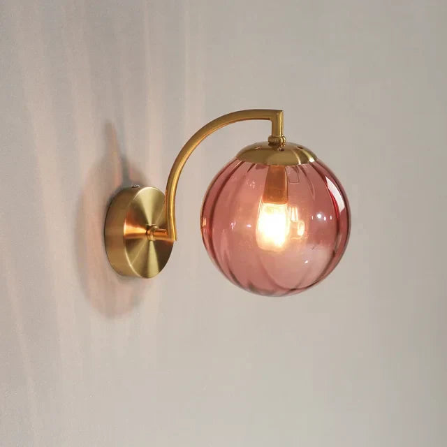 Modern Luxe Design | AuroraCrystal Glass Wall Light