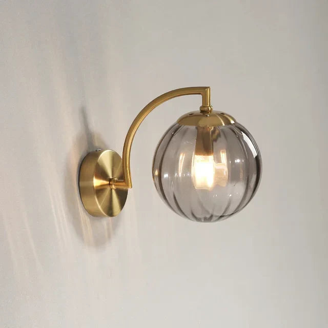 Modern Luxe Design | AuroraCrystal Glass Wall Light