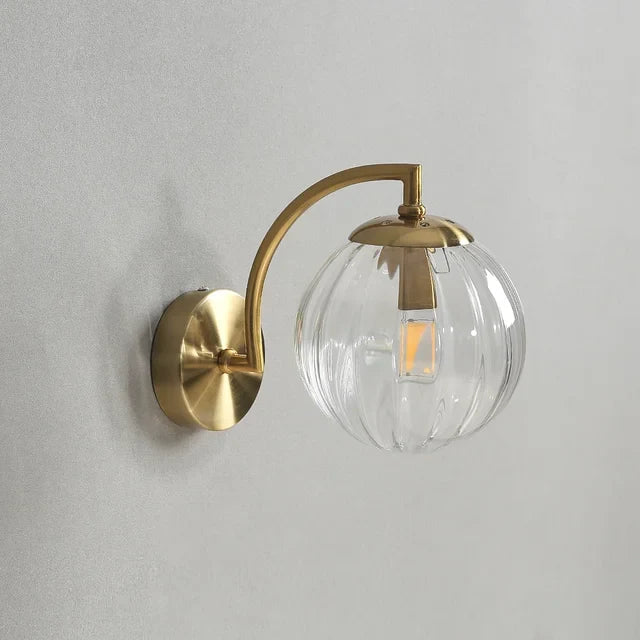 Modern Luxe Design | AuroraCrystal Glass Wall Light