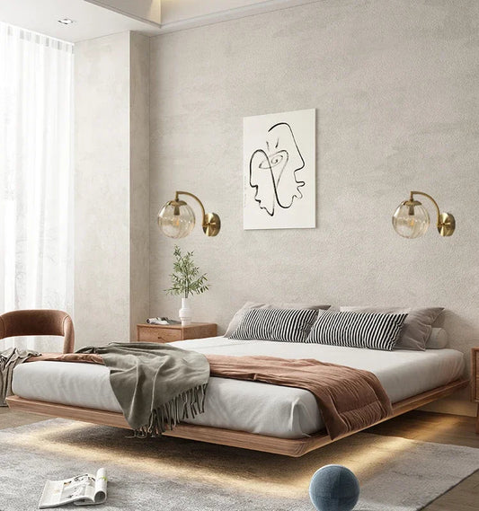 Modern Luxe Design | AuroraCrystal Glass Wall Light