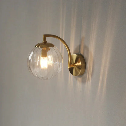 Modern Luxe Design | AuroraCrystal Glass Wall Light