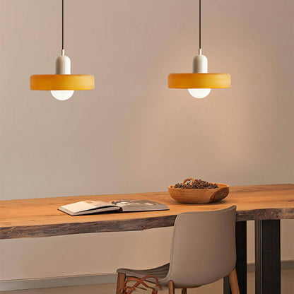 Studio Prisma Pendant | Art Glass Light in Bauhaus Luxe Palette