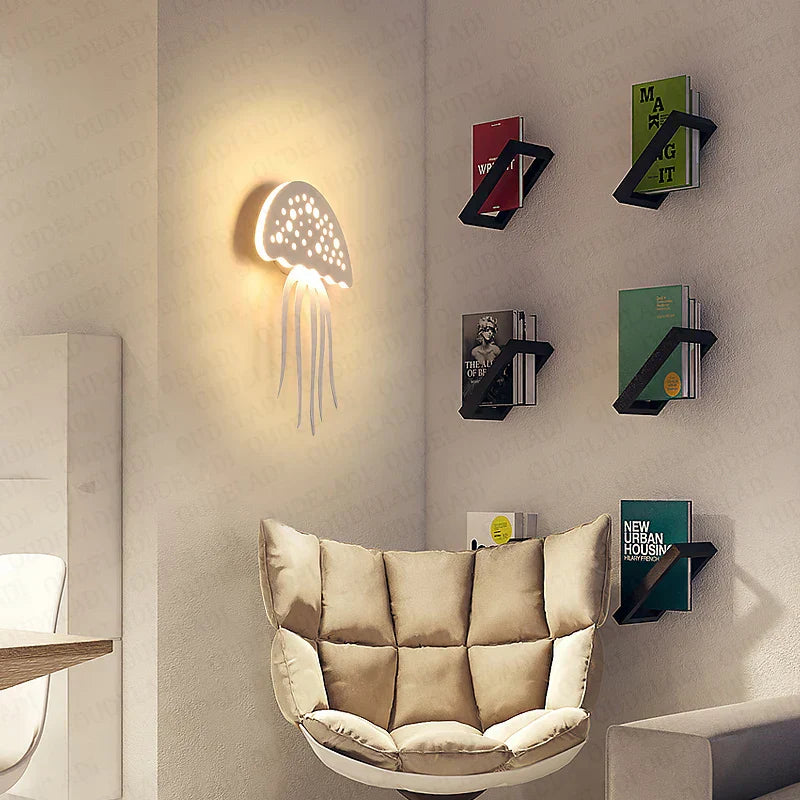LED Ambient Design | OceanGlow Jellyfish Wall Light