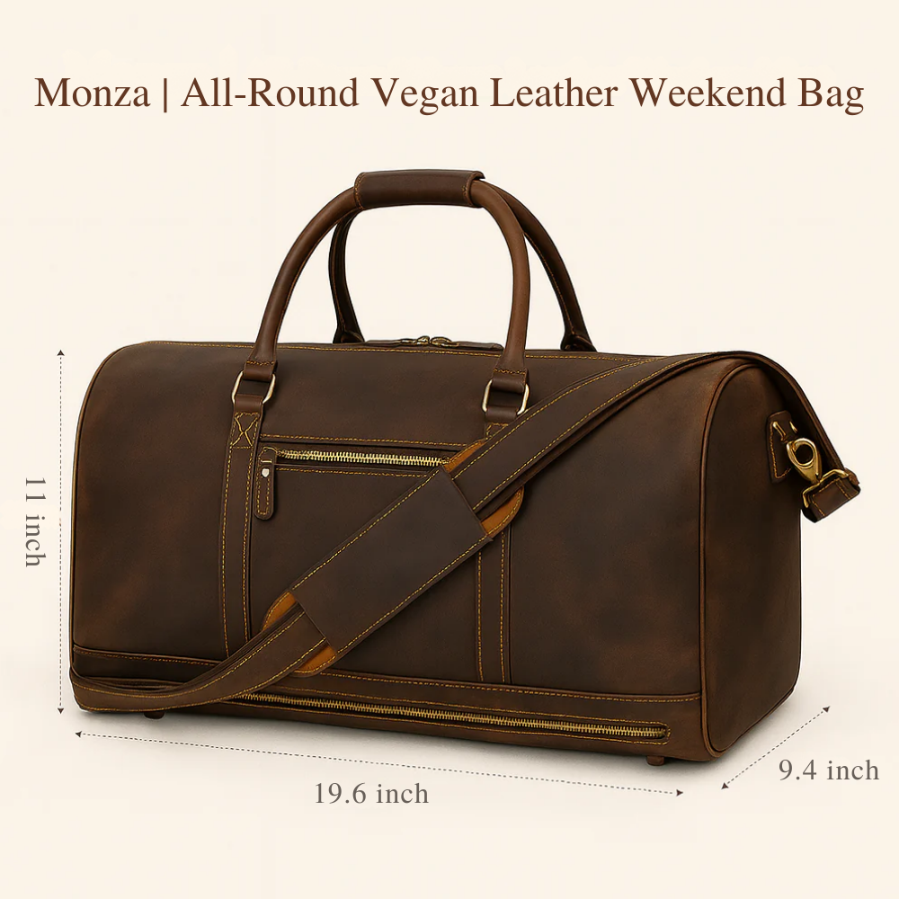 Monza | All-Round Vegan Leather Weekend Bag