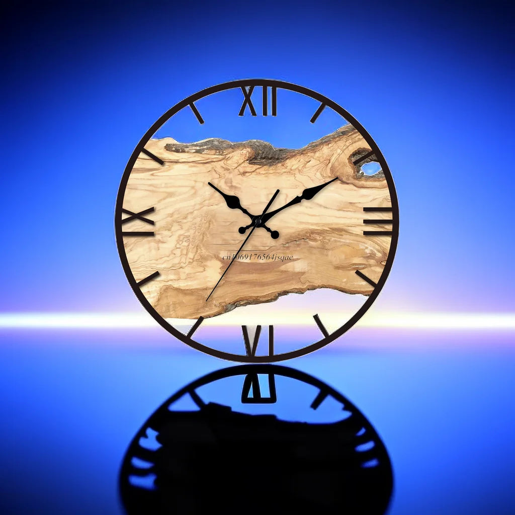 Transparent Acrylic Wall Clock | Contemporary Minimalist