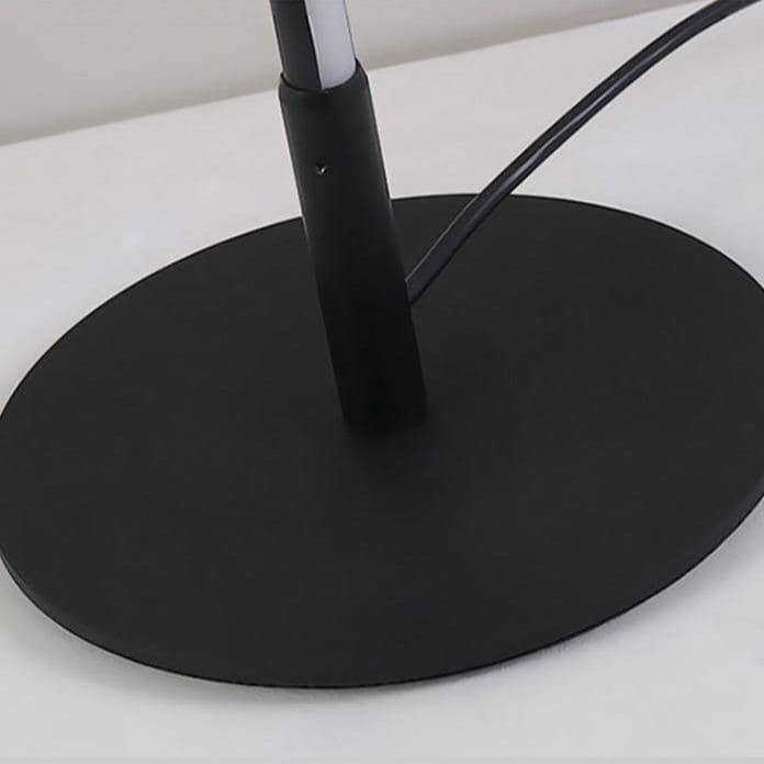 Sleek LED Illumination | FrostGlow Nordic Floor Lamp