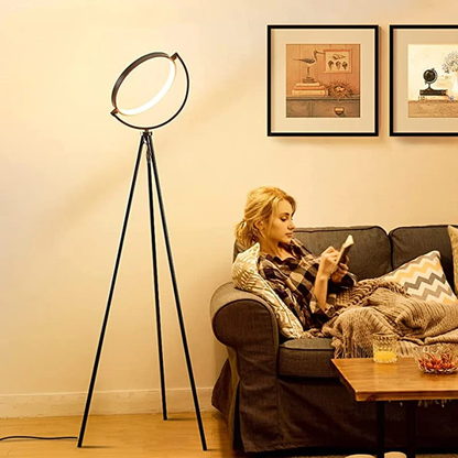 LED Circle Elegance | Bloom Halo Lamp