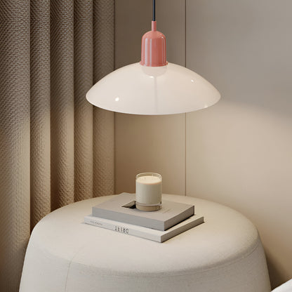 Maison Macaron Pendant | Sculpted Iron Shade in Bauhaus Hues