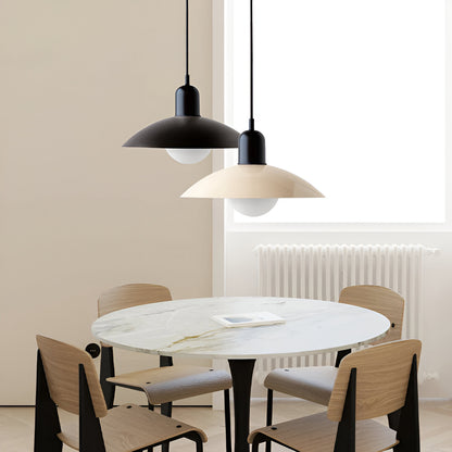 Maison Macaron Pendant | Sculpted Iron Shade in Bauhaus Hues