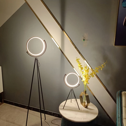 LED Circle Elegance | Bloom Halo Lamp