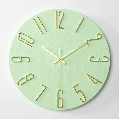 Modern 3D Look | NovaSilent Frameless Wall Clock