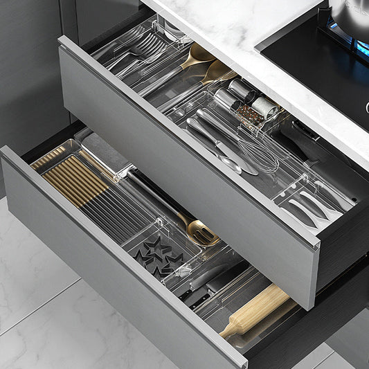 FlexNest Drawer Organizer | Adjustable Fit for Utensils & Cutlery, Streamlined Storage